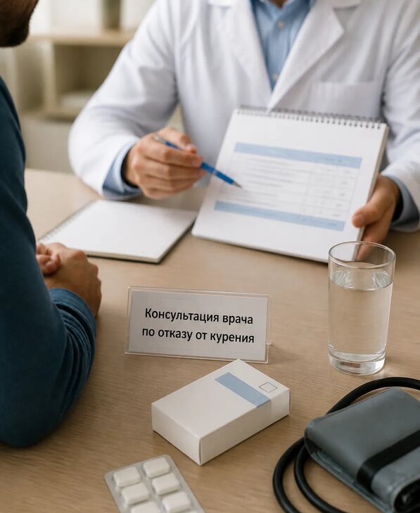 Консультация врача по отказу от курения для взрослых в Новодвинске